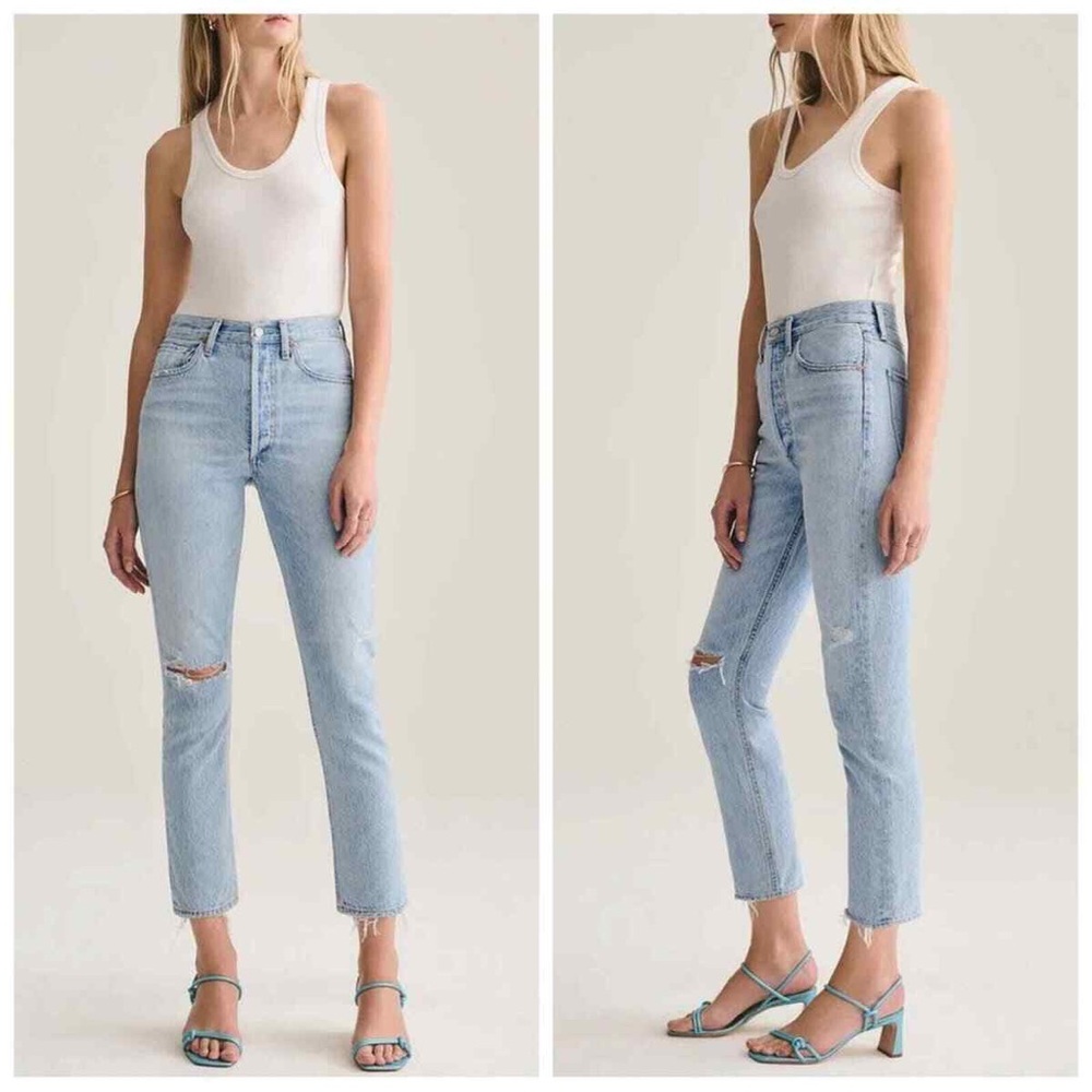 Agolde Riley High Rise Jeans - Size 28